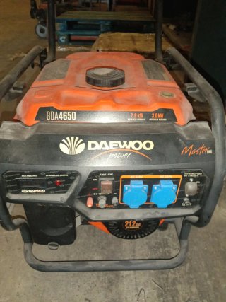 Generador Gasolina Daewoo GDA4650 2.8/3.0kW.