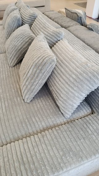 Sofá Cama Modular Sebas 284cm Gris