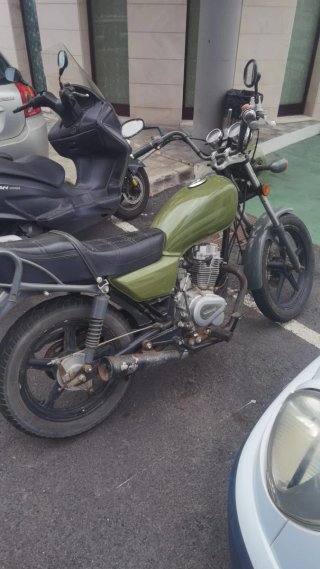 Moto Huoniao 125cc Naked Verde