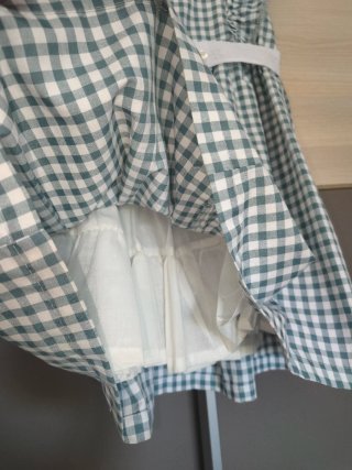 Vestido ceremonia niña Vichy T.8 Babyferr.