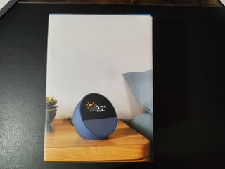 Amazon Echo Spot - Sveglia Intelligente Blu