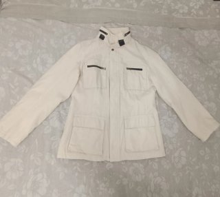 Giacca Geox Beige Imbottita Donna Taglia L
