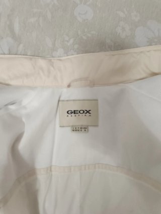 Giacca Geox Beige Imbottita Donna Taglia L