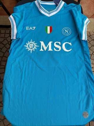 Divisa Napoli Dry-Fit EA7 MSC Taglia L