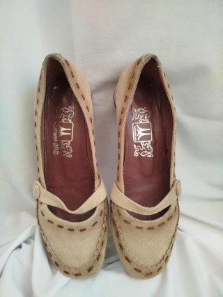 Zapatos Doralatina Piel Beige Talla 36