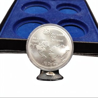 Set 4 Monete Montreal Olimpiadi 1976