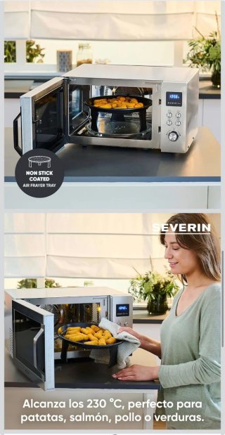 Microondas Horno y Freidora Aire