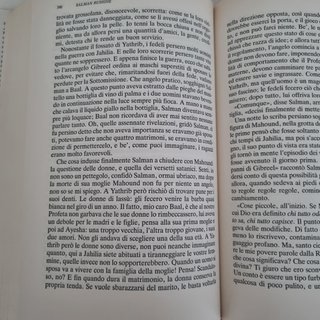 I versi satanici Rushdie Prima edizione 1989
