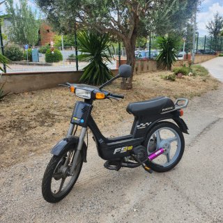 Vespino F9 Fast Rider Negra