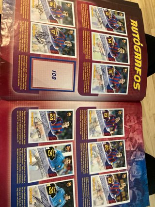 Álbum Super Barça 2005-2006 Panini