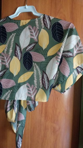 Blusa estampada talla M