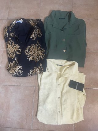 Lote 3 Camisas Tallas Grandes Made in Italy