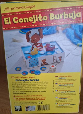 Juego Haba Conejito Burbujas