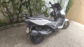 Kymco Xciting 400i Maxi Scooter Blanca