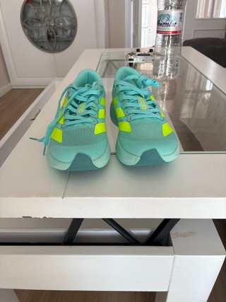 Zapatillas Adidas Adizero Evo SL Teal/Amarillo