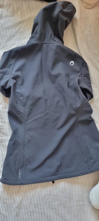 Chaqueta impermeable Tribord mujer gris/rosa