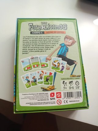 Juego de cartas Los Futbolísimos Campo 4