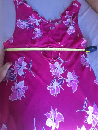 Camisón mujer tirantes transparente floral