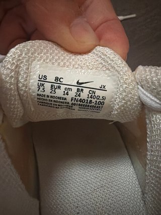 Zapatillas niño Nike Talla 25 un solo uso