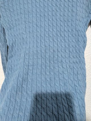 Jersey Kate azul trenzado talla S/M