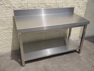 Mesa de trabajo acero inoxidable 120x50
