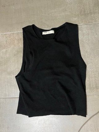 Top negro tirantes Pull&Bear M