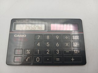 Calculadora Solar Casio SL-760 Tarjeta Película