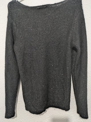 Jersey Caroll negro con brillo talla 42