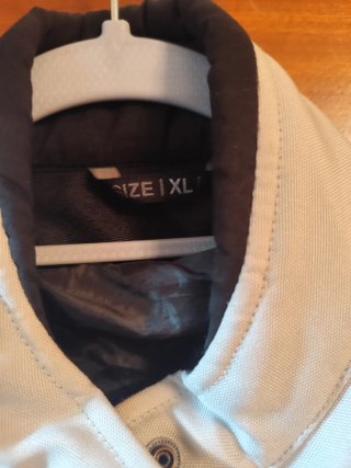 Chaqueta Moto Blanca Talla XL