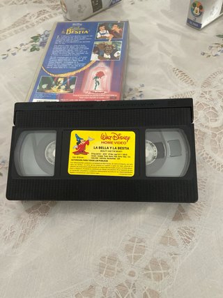 La Bella y la Bestia VHS Disney Clásicos