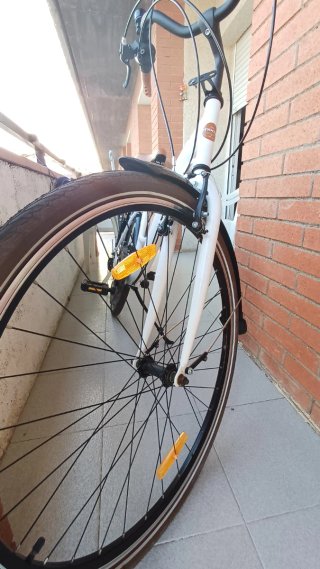 Bicicleta da cidade City Classic 26 Branca