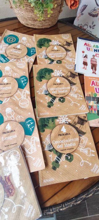 Lote libros 4 primaria Anaya operación Mundo