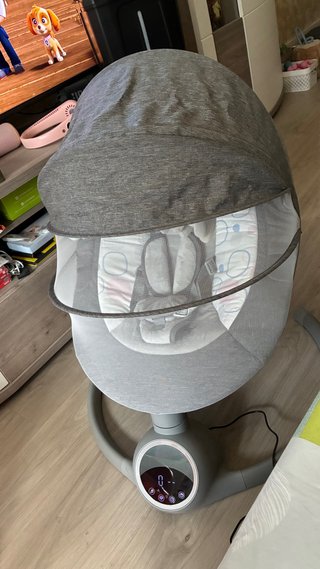 Hamaca eléctrica bebé, silla mecedora