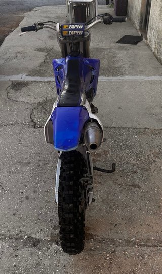 Moto de cross Yamaha
