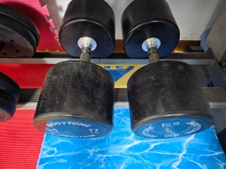 Mancuernas Bodytone Uretano 30kg, 32.5kg y 35