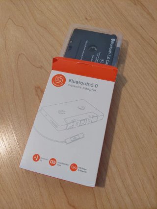 Adaptador Bluetooth 5.0 Cassette Coche