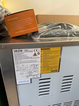 Máquina de helado VEVOR 3 sabores