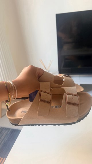 Sandalias Beige Talla 39