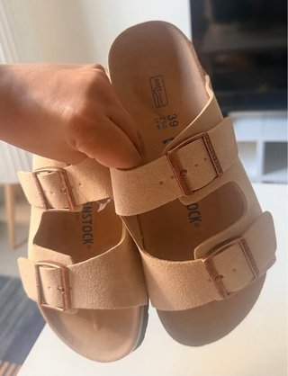 Sandalias Beige Talla 39