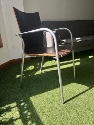 Sillas de diseño madera y metal