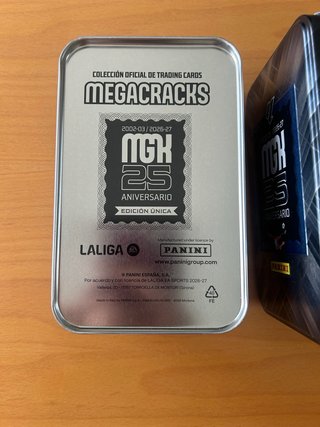 2 Latas Mega Cracks 25 Aniversario Panini