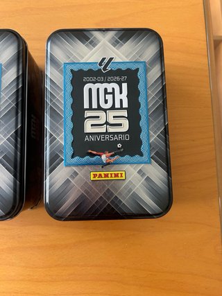 2 Latas Mega Cracks 25 Aniversario Panini