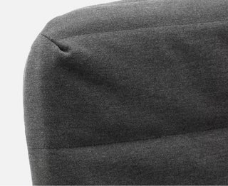 Sofá Cama Gris Oscuro/Negro