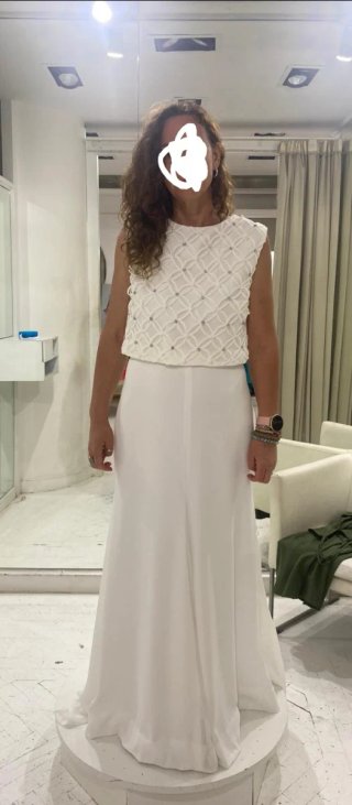 Vestido de Novia Silvia Navarro Nuevo