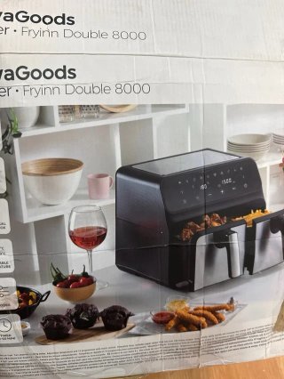 Freidora Doble InnovaGoods Fryinn 8000