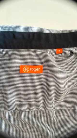 Camisa Roger Manga Larga Talla M