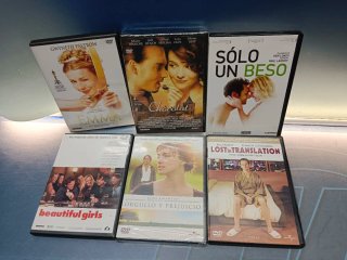 6 Películas DVD Románticas