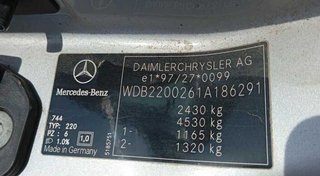 Mercedes-benz 204132 paragolpes delantero clase s