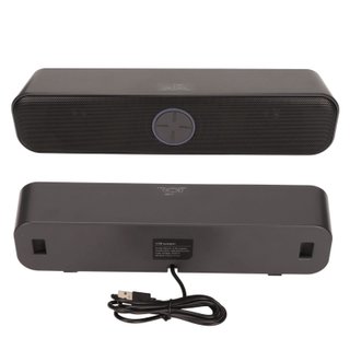 Barra de Sonido Altavoz PC Negro