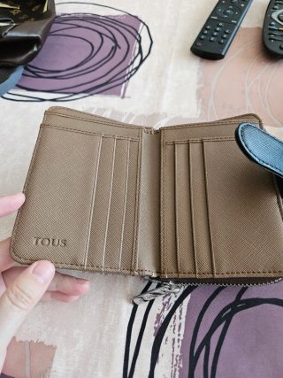 Monedero Tous plateado